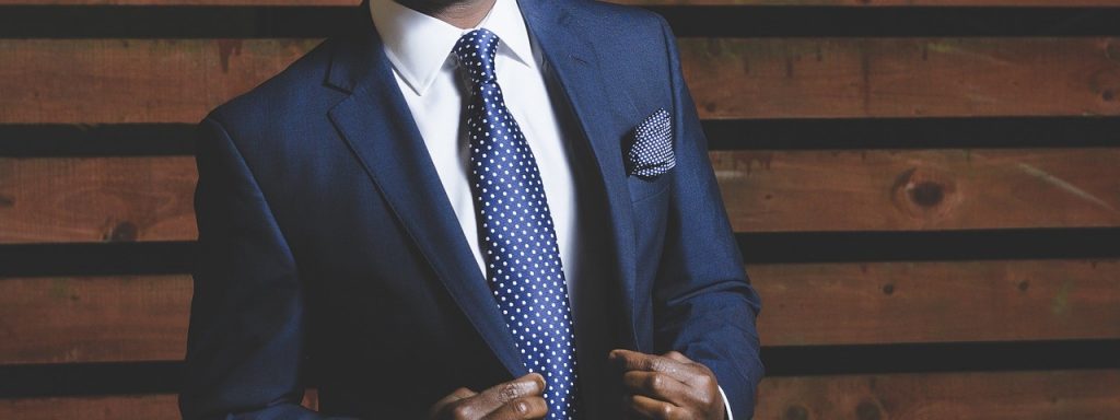 Cravates et costumes d'affaires
